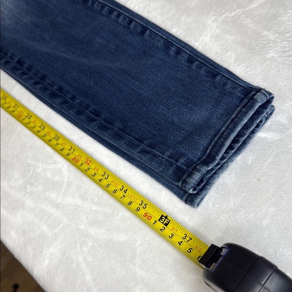Pilcro and the Letterpress Blue High-Rise Skinny Jeans by ANTHOLOGY S 25 STRECH - Picture 8 of 11